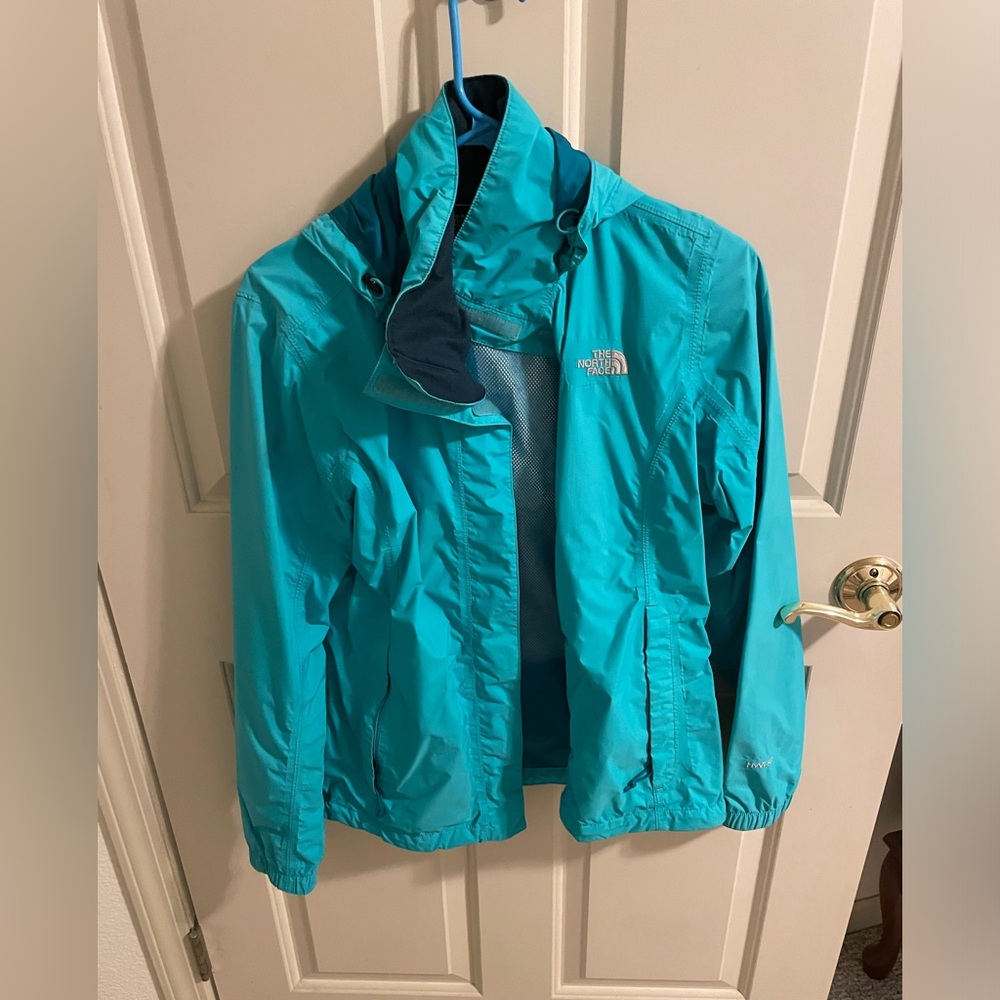 North face rain coat